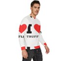 I love truffles Men s Fleece Sweatshirt View3