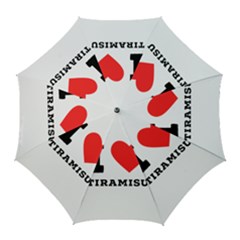 I Love Tiramisu Golf Umbrellas by ilovewhateva