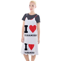 I Love Tiramisu Camis Fishtail Dress by ilovewhateva