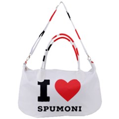 I Love Spumoni Removable Strap Handbag by ilovewhateva