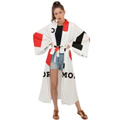 I Love S’mores  Maxi Kimono by ilovewhateva