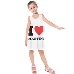 I Love Martini Kids  Sleeveless Dress by ilovewhateva