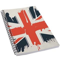 Union Jack England Uk United Kingdom London 5 5  X 8 5  Notebook