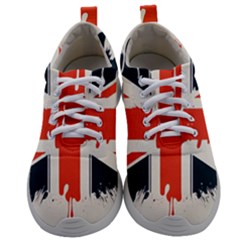 Union Jack England Uk United Kingdom London Mens Athletic Shoes by Ravend