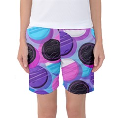 Cookies Chocolate Cookies Sweets Snacks Baked Goods Women s Basketball Shorts by Ravend