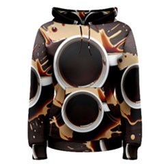 Coffee Cafe Espresso Drink Beverage Women s Pullover Hoodie