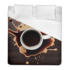 Coffee Cafe Espresso Drink Beverage Duvet Cover (full/ Double Size)