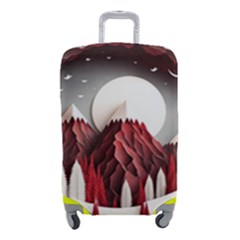 Christmas Wreath Winter Festive Season Nature Luggage Cover (small) by Ravend