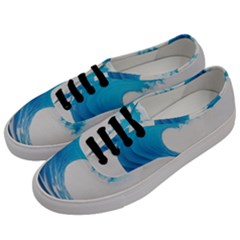 Wave Tsunami Tidal Wave Ocean Sea Water Men s Classic Low Top Sneakers