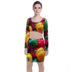 Colorful Capsicum Top And Skirt Sets by Sparkle