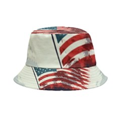 Patriotic Usa United States Flag Old Glory Inside Out Bucket Hat by Ravend