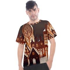 Gingerbread House Gingerbread Christmas Xmas Winter Men s Sport Top