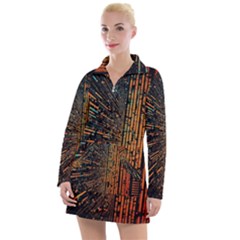 Data Abstract Abstract Background Background Women s Long Sleeve Casual Dress