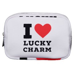 I Love Lucky Charm Make Up Pouch (small) by ilovewhateva