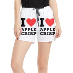 I Love Apple Crisp Women s Runner Shorts by ilovewhateva