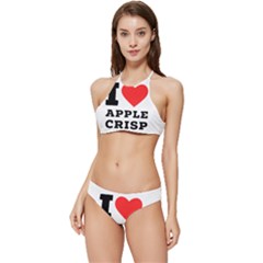 I Love Apple Crisp Banded Triangle Bikini Set by ilovewhateva