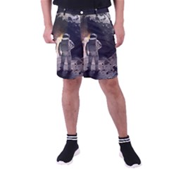 Astronaut Space Walk Men s Pocket Shorts by danenraven