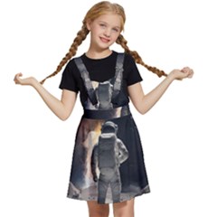 Astronaut Space Walk Kids  Apron Dress by danenraven