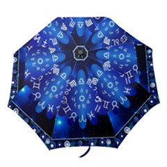 Astrology Horoscopes Constellation Folding Umbrellas by danenraven