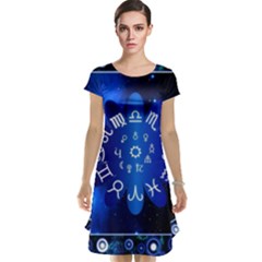 Astrology Horoscopes Constellation Cap Sleeve Nightdress by danenraven