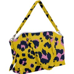 Leopard-print-seamless-pattern Canvas Crossbody Bag by Salman4z