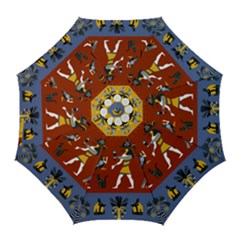 Ancient-egyptian-religion-seamless-pattern Golf Umbrellas by Salman4z