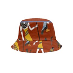 Ancient-egyptian-religion-seamless-pattern Inside Out Bucket Hat (kids) by Salman4z