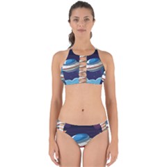 Ufo-alien-spaceship-galaxy Perfectly Cut Out Bikini Set by Salman4z