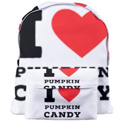 I Love Pumpkin Candy Giant Full Print Backpack by ilovewhateva