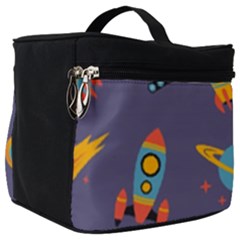 Space-seamless-pattern Make Up Travel Bag (big) by Salman4z