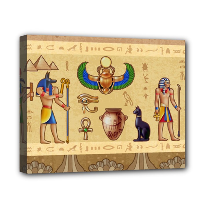 Egypt-horizontal-illustration Canvas 10  x 8  (Stretched)