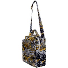 Crazy-abstract-doodle-social-doodle-drawing-style Crossbody Day Bag