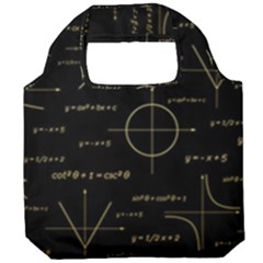 Abstract-math Pattern Foldable Grocery Recycle Bag