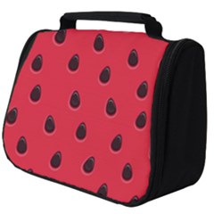 Seamless-watermelon-surface-texture Full Print Travel Pouch (big) by Salman4z