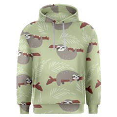 Sloths-pattern-design Men s Overhead Hoodie by Salman4z