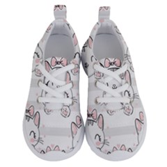 Cat-with-bow-pattern Running Shoes by Salman4z