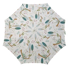 Pattern-sloth-woodland Straight Umbrellas