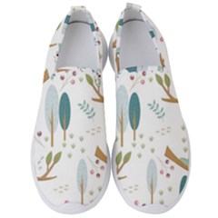 Pattern-sloth-woodland Men s Slip On Sneakers by Salman4z