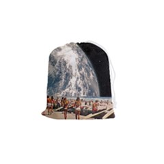 Astronomical Summer View Drawstring Pouch (small)