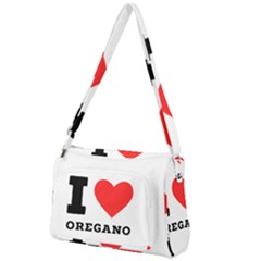 I Love Oregano Front Pocket Crossbody Bag by ilovewhateva