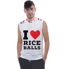 I Love Rice Balls Men s Regular Tank Top