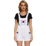 South Korean Flag Short Overalls