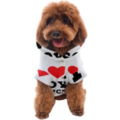 I Love Soy Sauce Dog Coat by ilovewhateva
