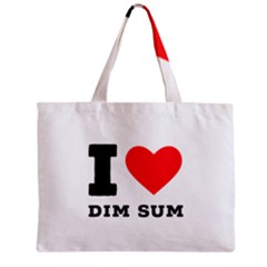 I Love Dim Sum Zipper Mini Tote Bag by ilovewhateva