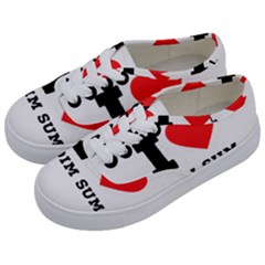 I Love Dim Sum Kids  Classic Low Top Sneakers by ilovewhateva