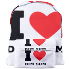 I Love Dim Sum Giant Full Print Backpack by ilovewhateva