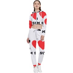 I Love Dim Sum Cropped Zip Up Lounge Set by ilovewhateva