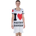 I love pastry danish Short Sleeve Nightdress View1