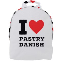 I Love Pastry Danish Mini Full Print Backpack by ilovewhateva