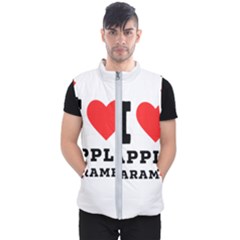 I Love Apple Caramel Men s Puffer Vest by ilovewhateva